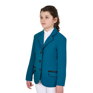 Girls' competition jacket in technical fabric BLUE CORAL (19-4526) / 14 YEARS