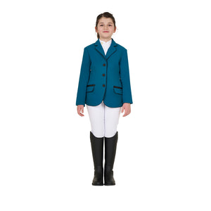 Girls' competition jacket in technical fabric BLUE CORAL (19-4526) / 14 YEARS