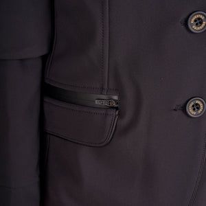 Girls' competition jacket in technical fabric BLACK / 14 YEARS