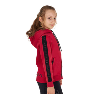 Girls' full zip sweatshirt inner fleece SCOOTER (19-1863) / 14 YEARS