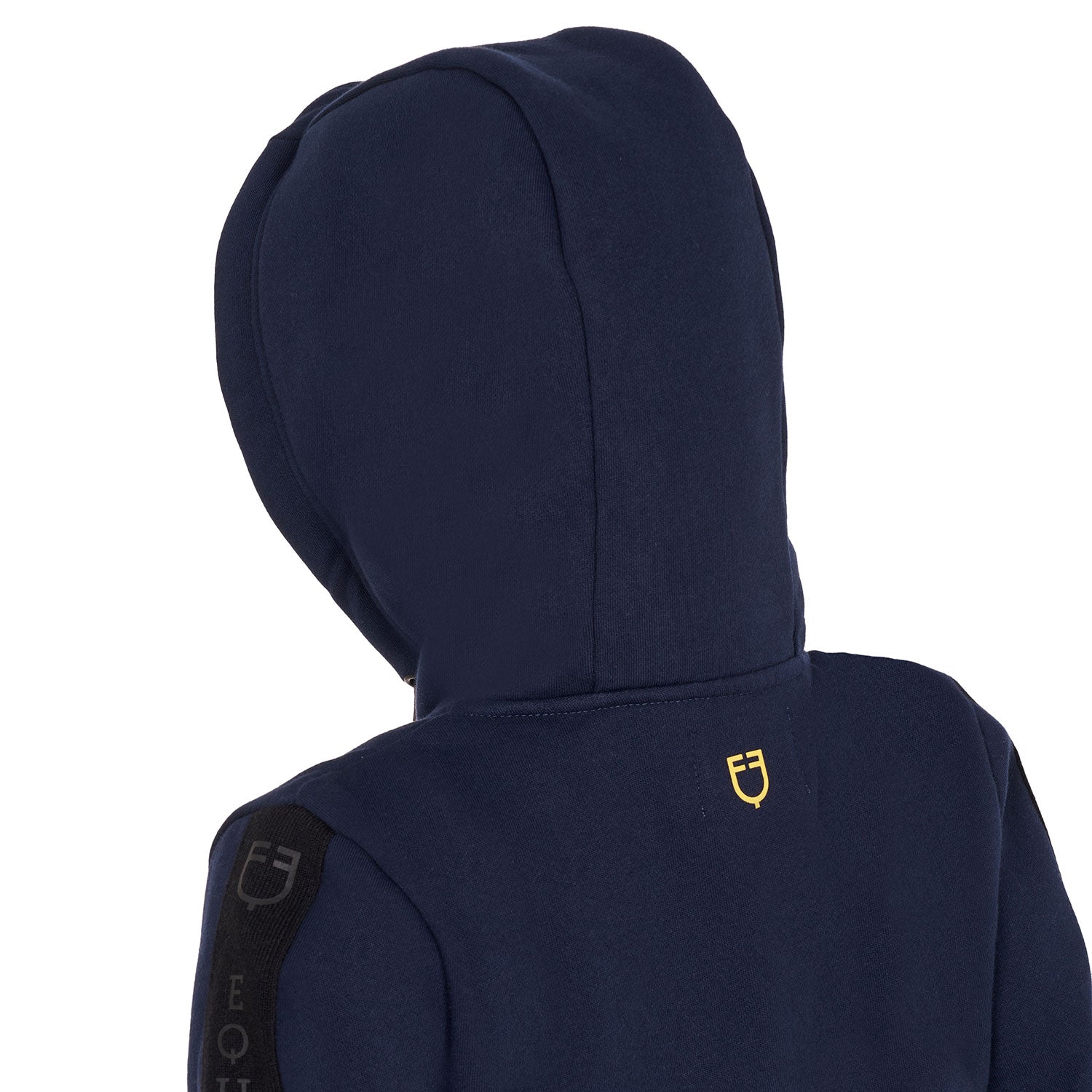 Girls' full zip sweatshirt inner fleece NAVY BLAZER (19-3923) / 14 YEARS