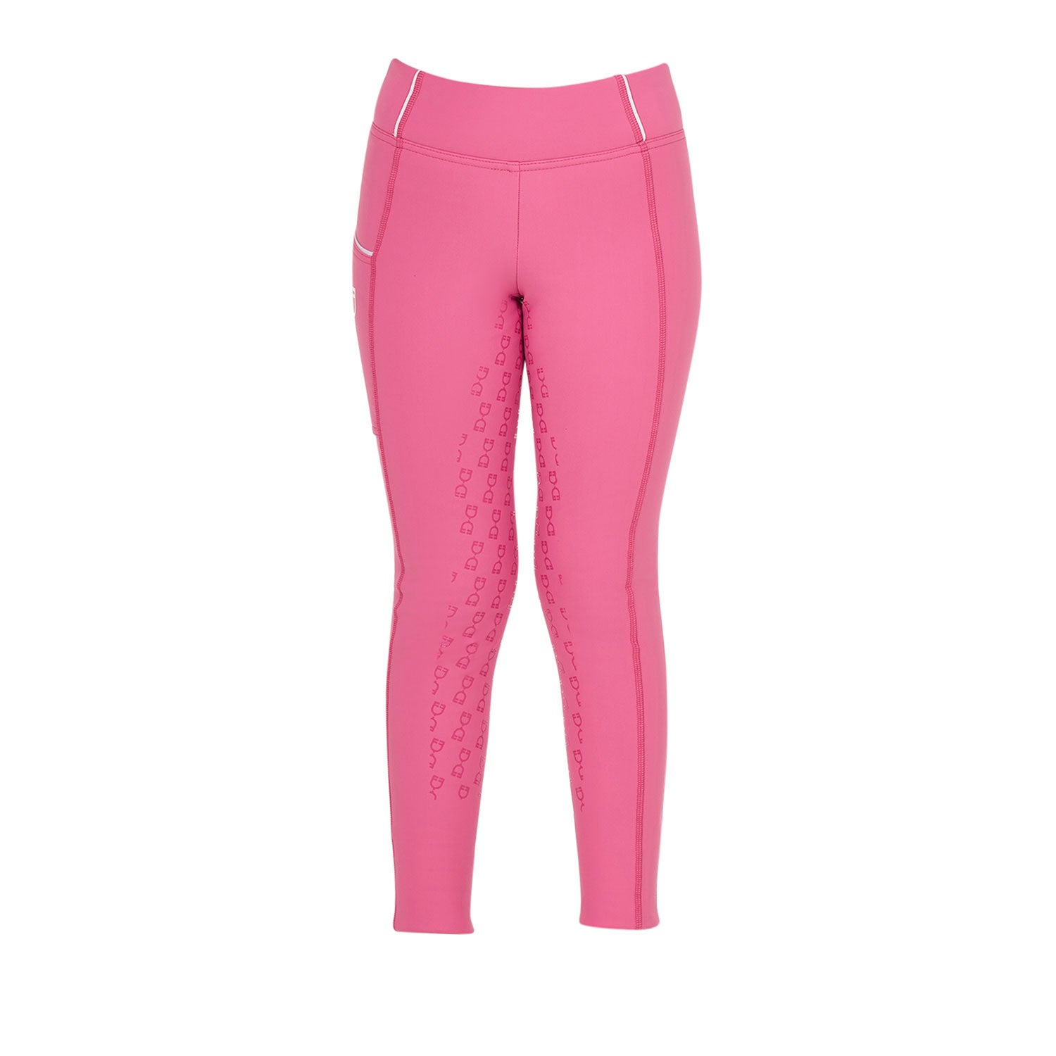 Girls' fleece lining leggings CHATEAU ROSE / 14 YEARS