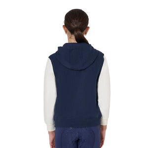 GIRL'S EQ BICOLOR HOODIE NAVY BLAZER (19-3923) / 14 YEARS