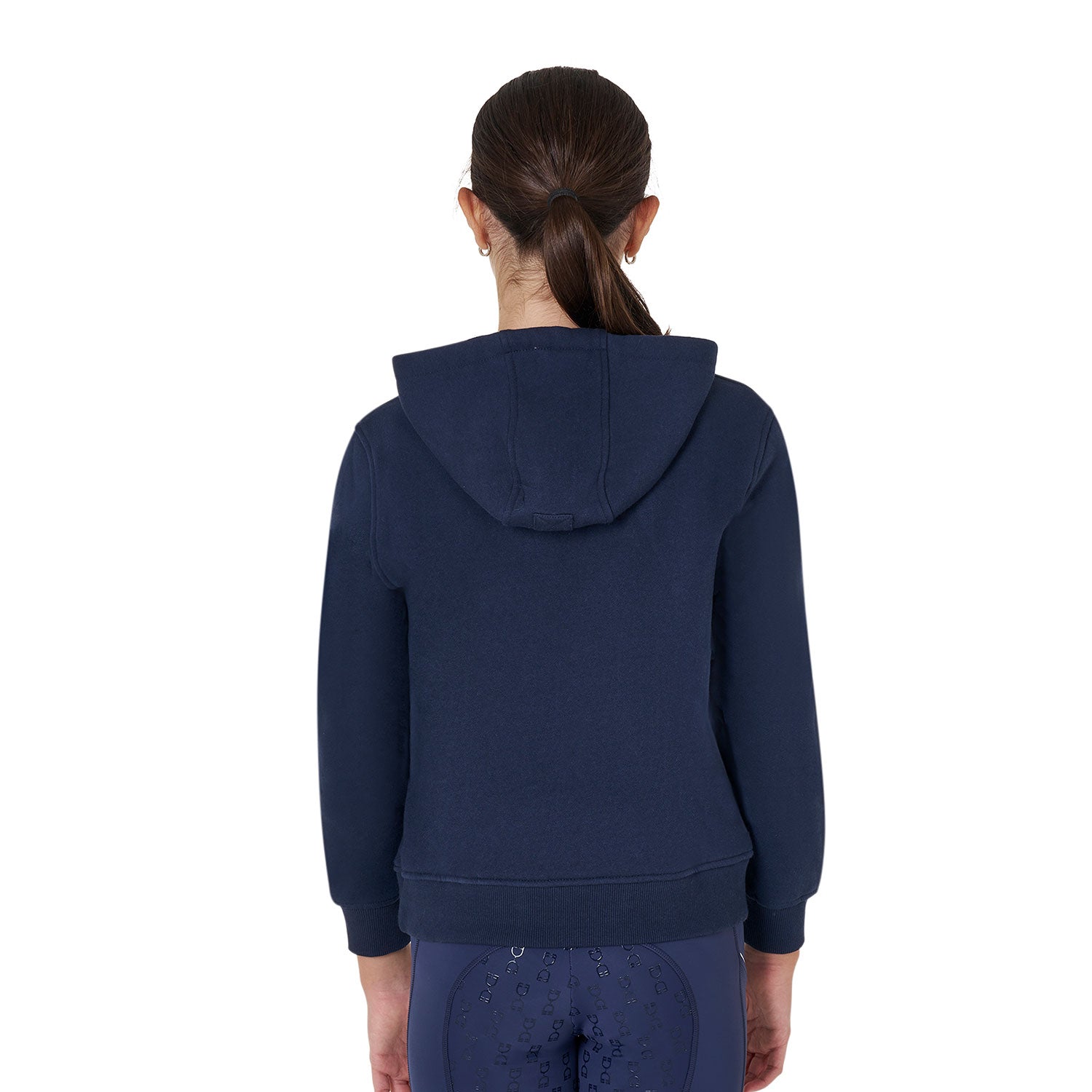 GIRL'S WINTER LOVE HOODIE NAVY BLAZER (19-3923) / 14 YEARS