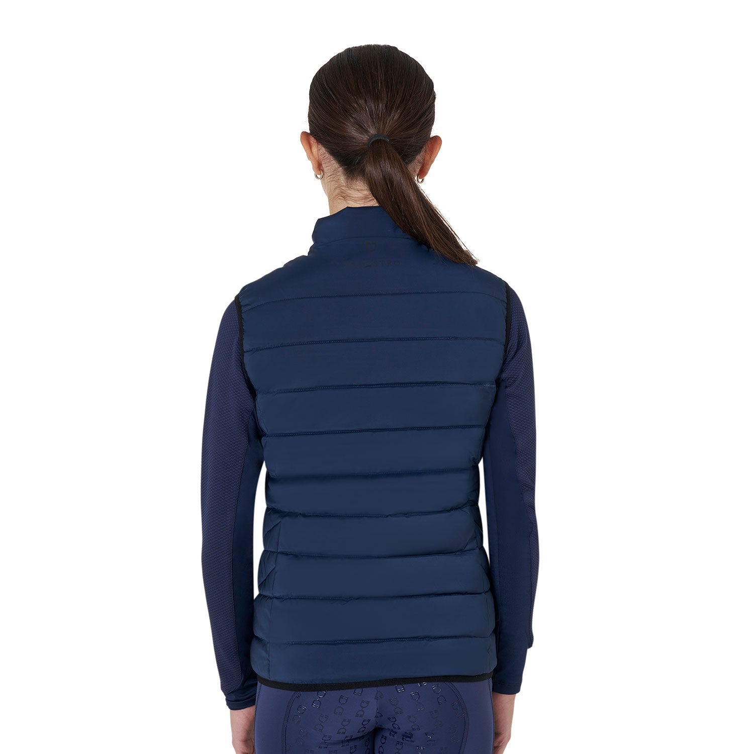 GIRL'S NYLON VEST NAVY BLAZER (19-3923) / 14 YEARS