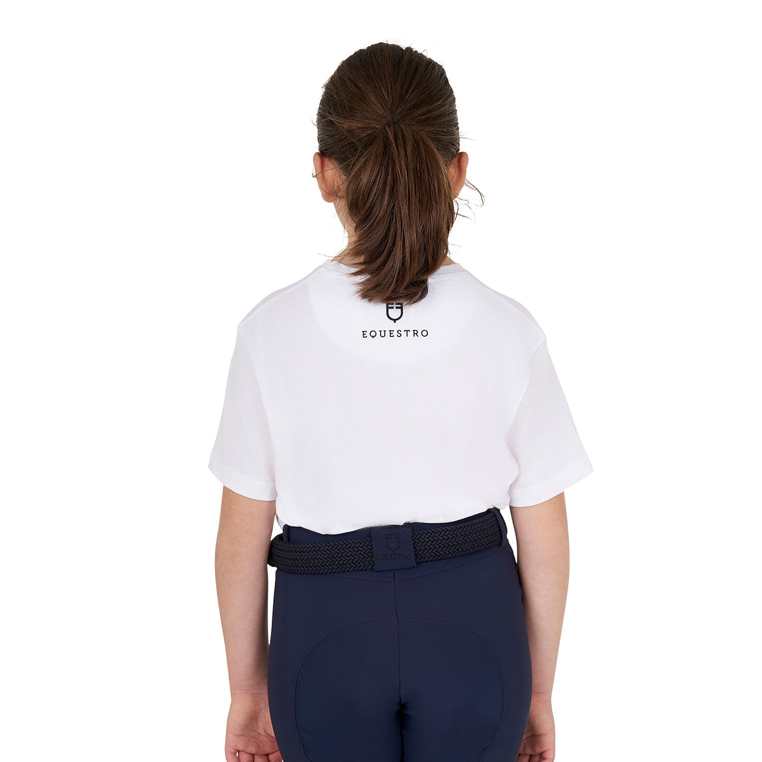 GIRL'S LOVE COTTON T-SHIRT white / 8-years