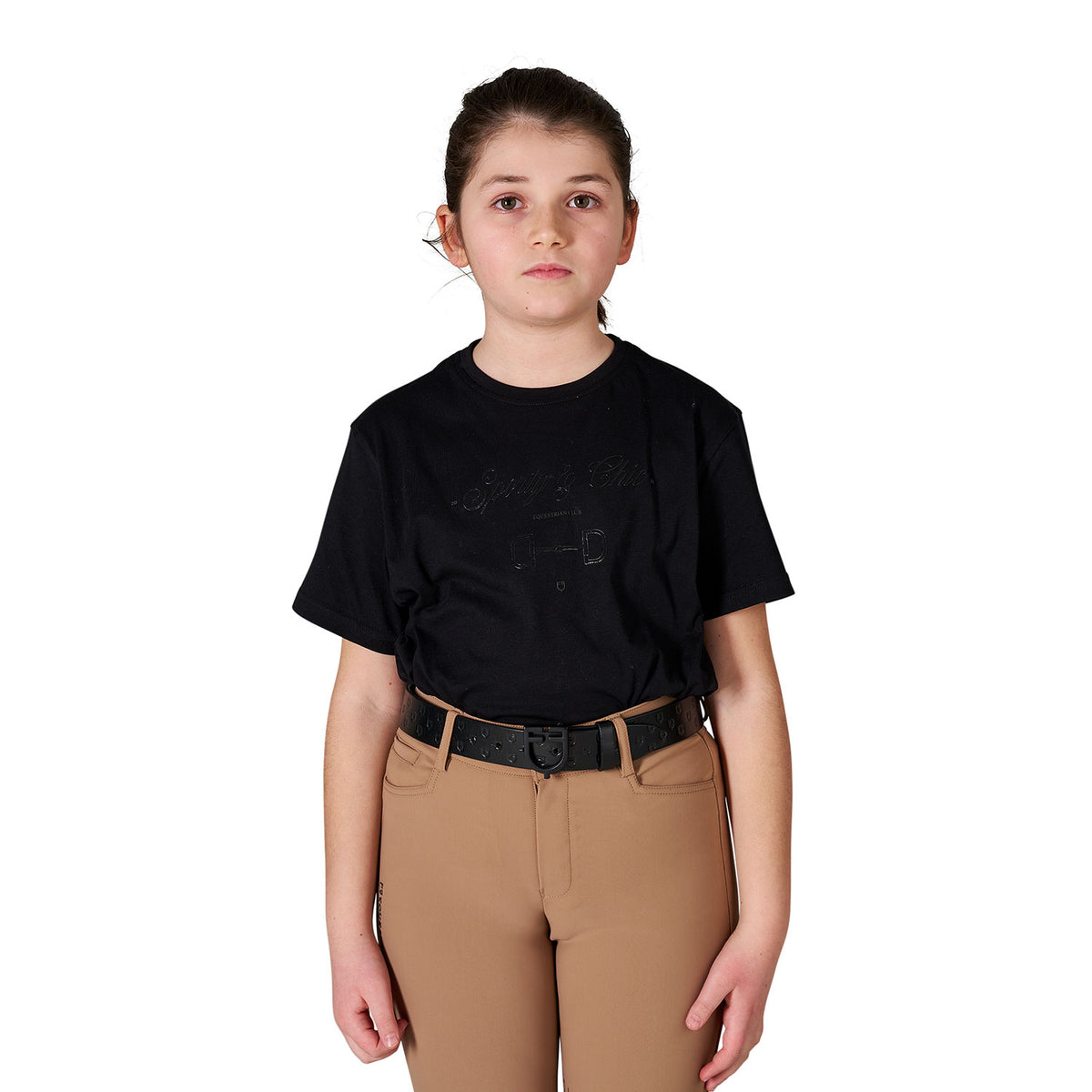 Girls' Sporty & Chic cotton T-shirt