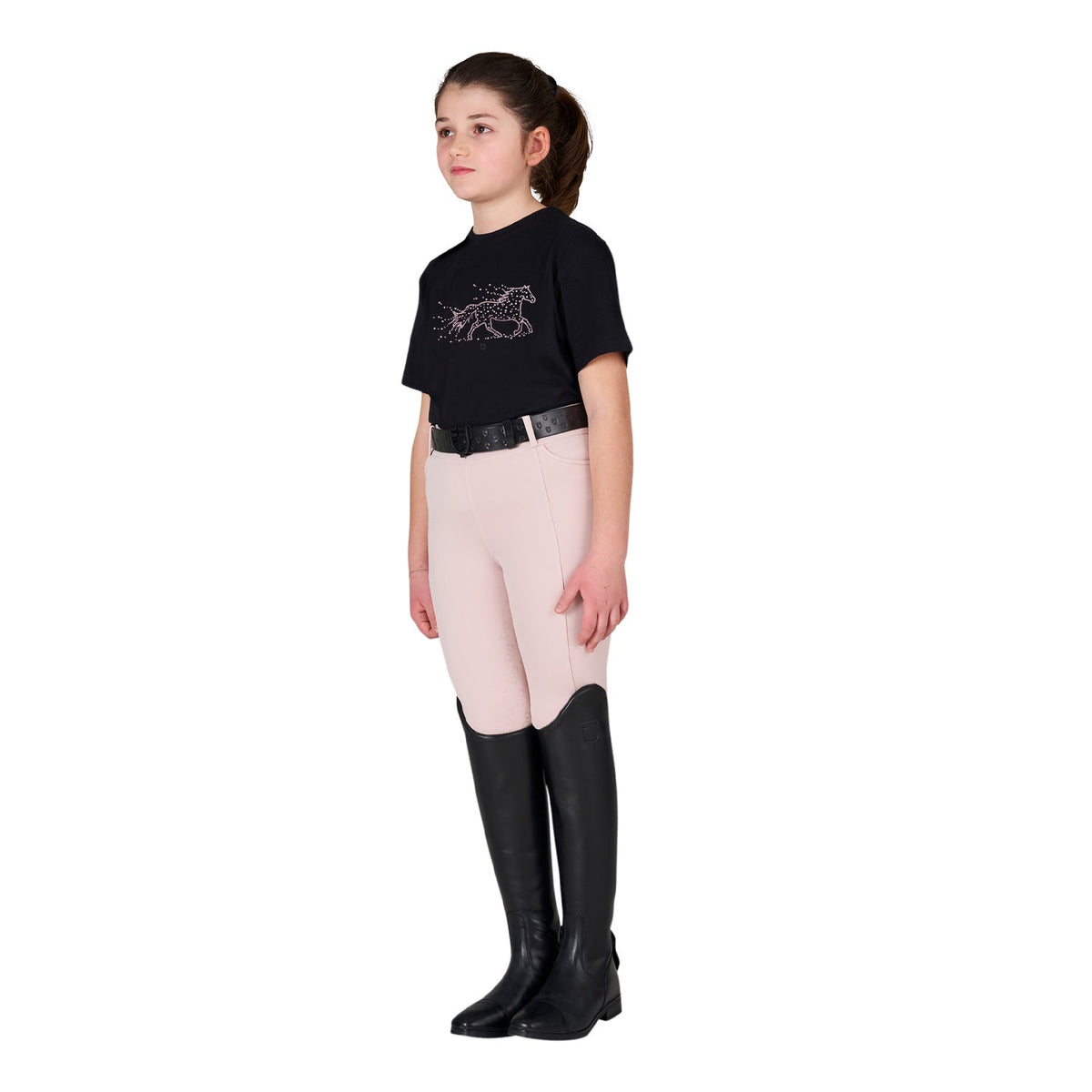 Girls' Stone Horse cotton T-shirt