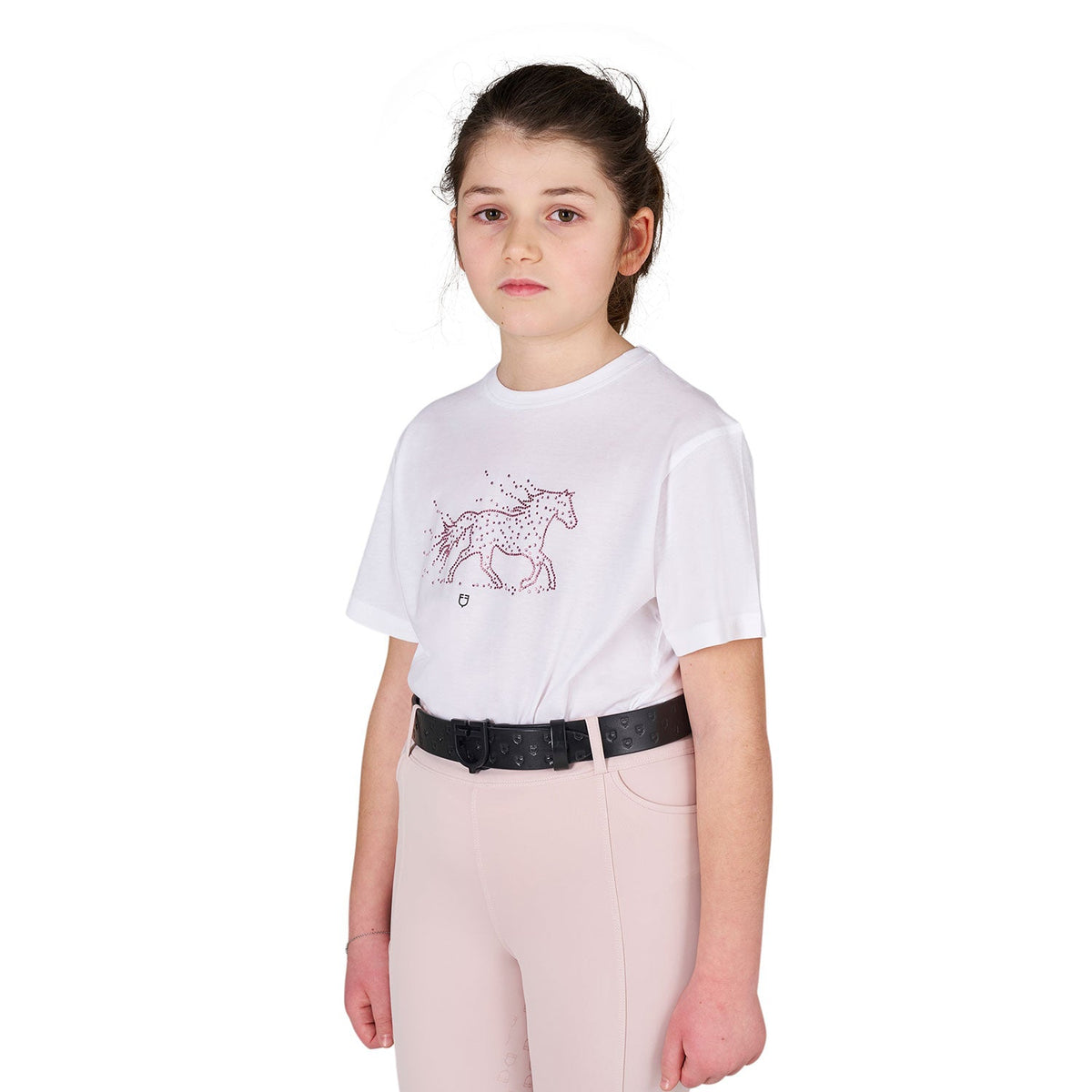 Girls' Stone Horse cotton T-shirt