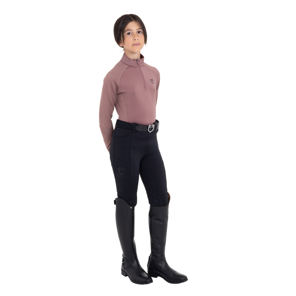 Kids' unisex base layer in technical fabric