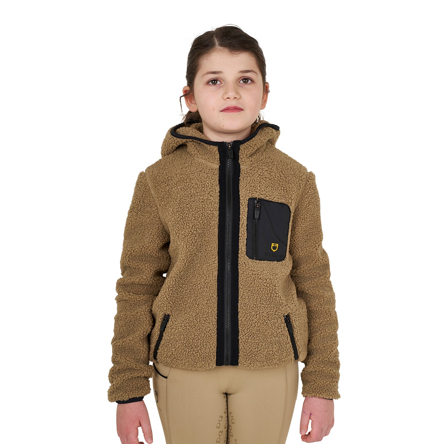 Kids' fleece sweatshirt with front zip INCENSE (16-1010) / 14 YEARS