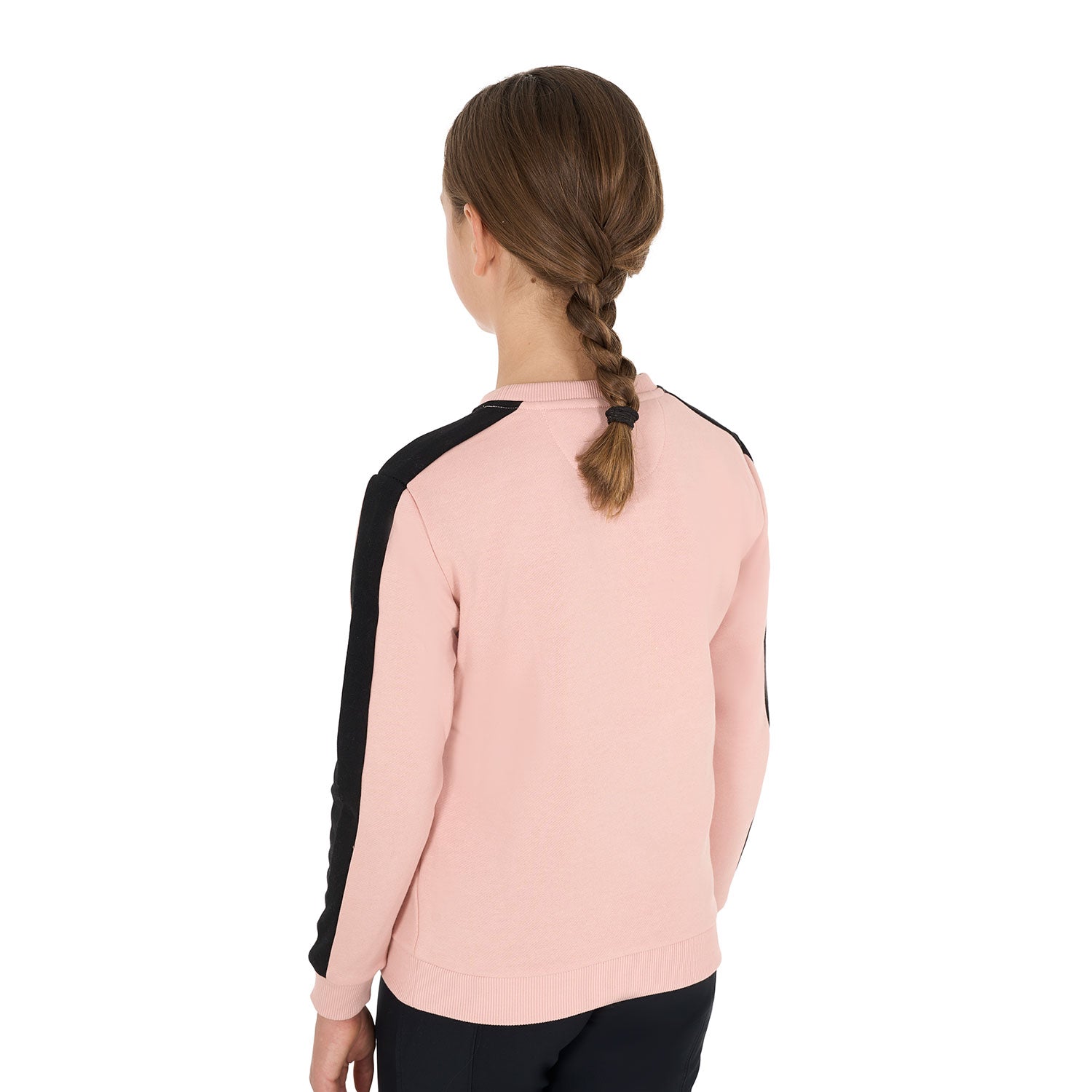 Kids' Cotton Crewneck Sweatshirt cameo rose (14-1310) / 8 år