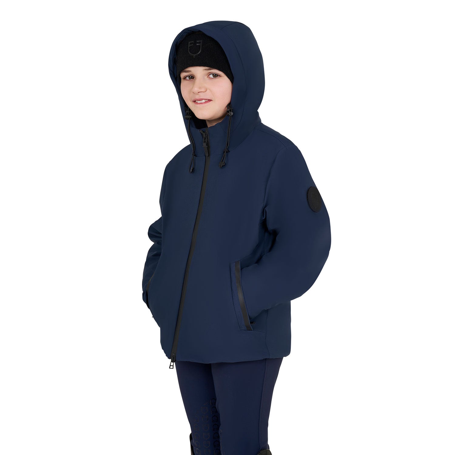 KID'S BASIC PUFFER JACKET NAVY BLAZER (19-3923) / 14 YEARS