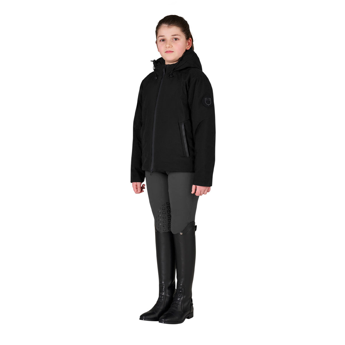 Unisex Kids Waterproof and Windproof Nylon Jacket