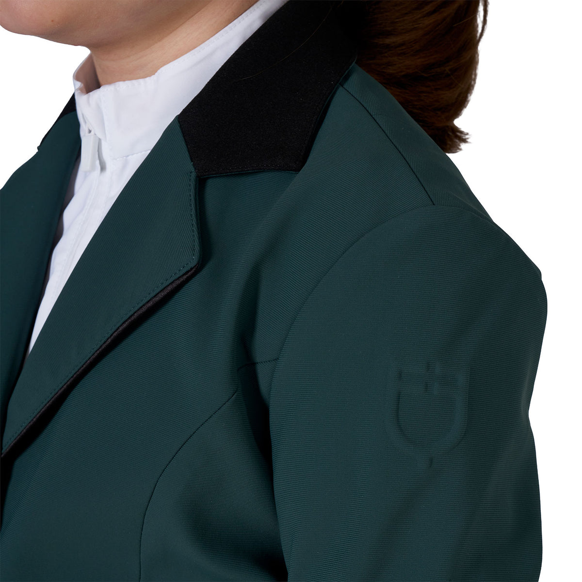 Kids' unisex competition jacket with zip and buttons