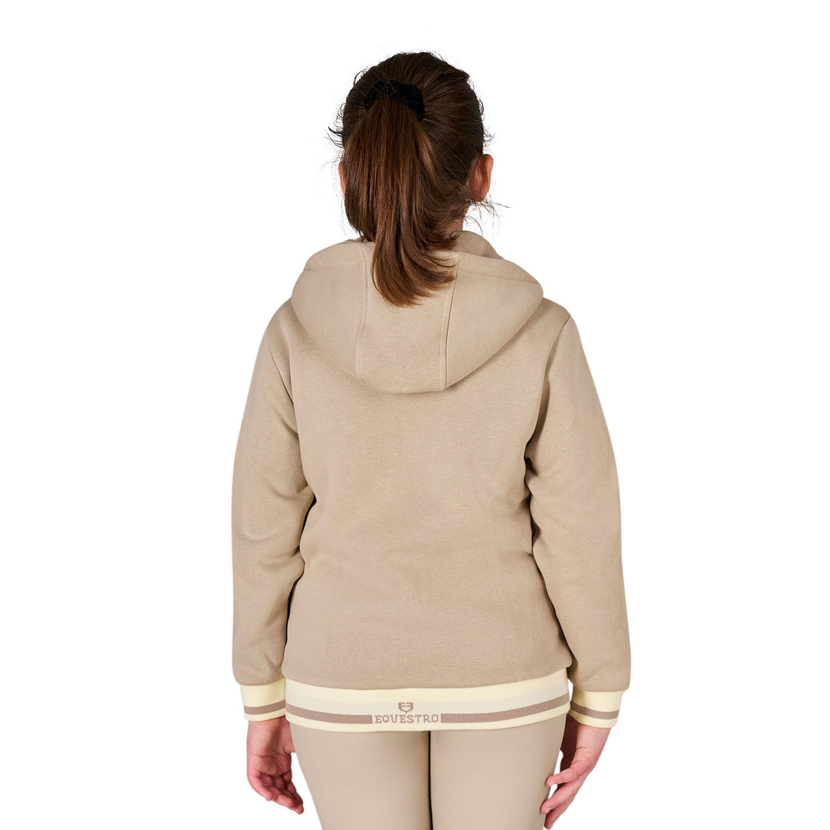 Kids' unisex hoodie with front zip