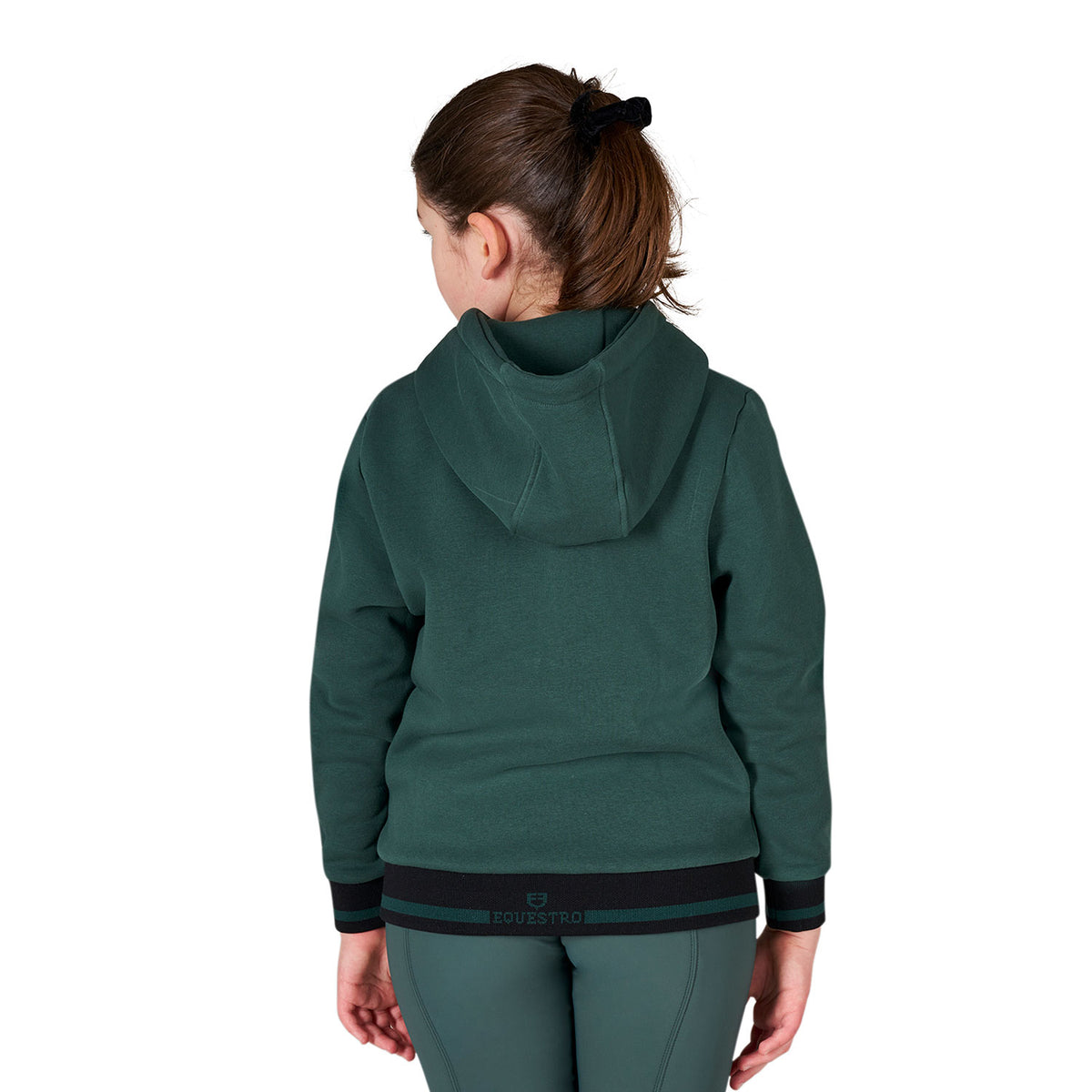 Kids' unisex hoodie with front zip