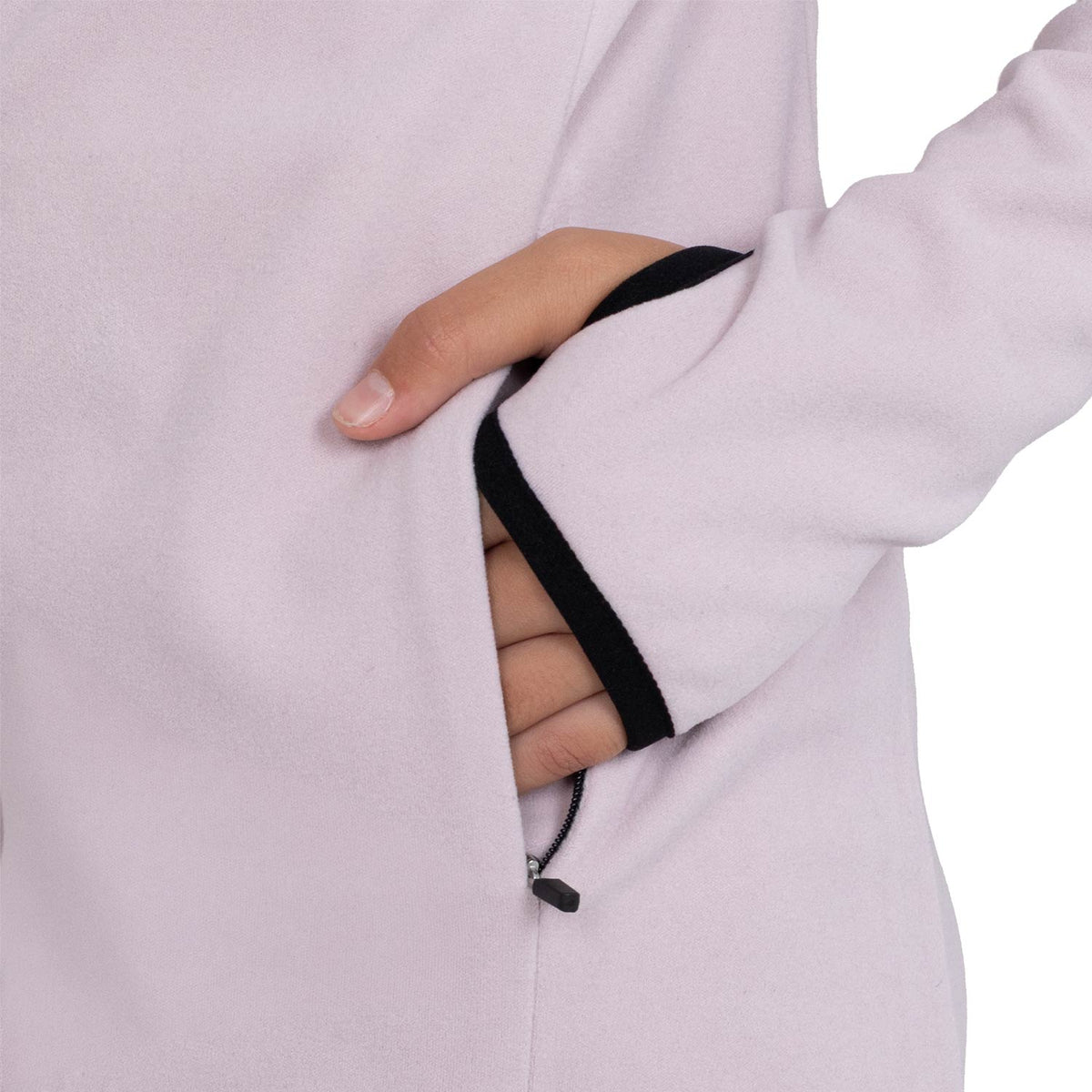 Kids' unisex fleece zip-up hoodie