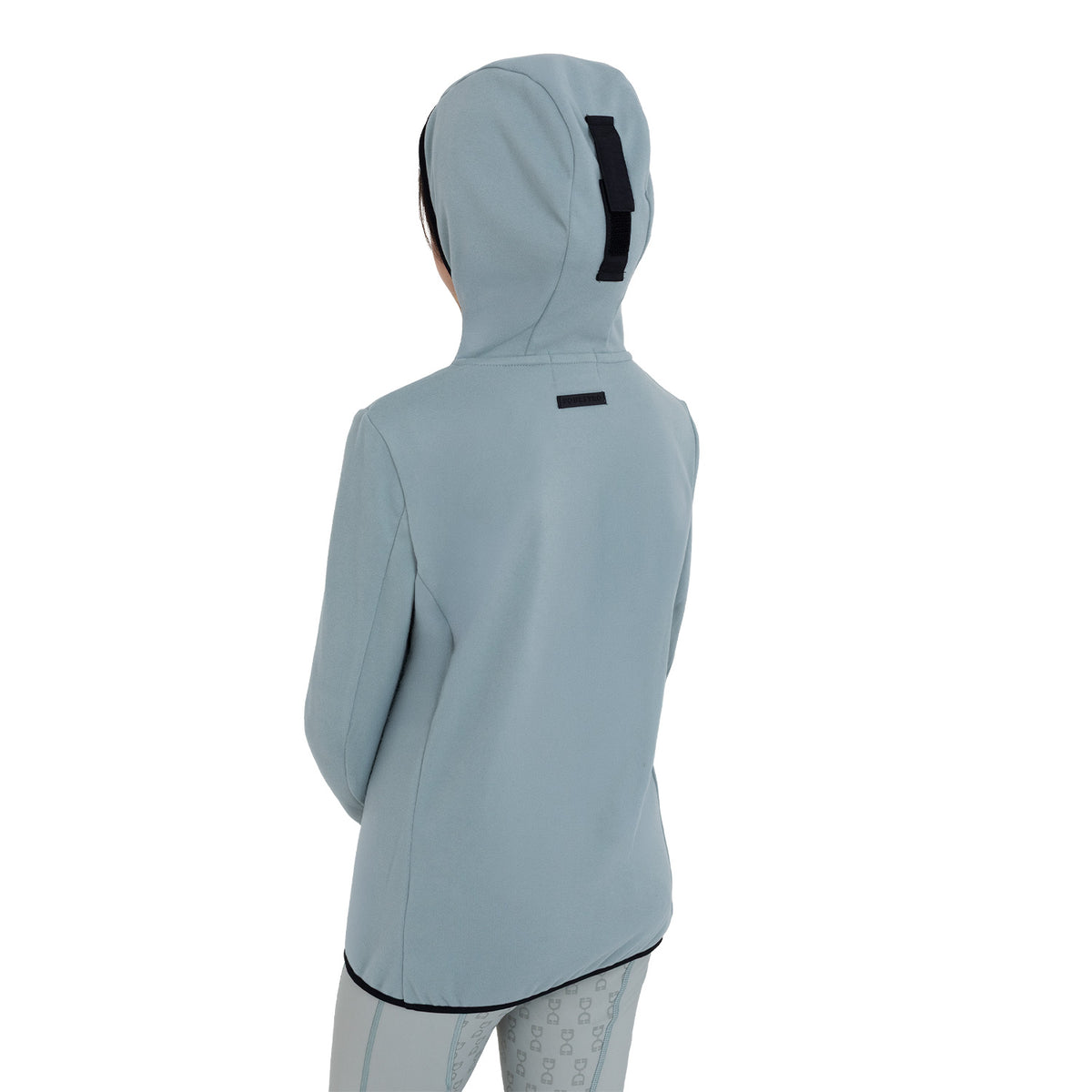 Kids' unisex fleece zip-up hoodie