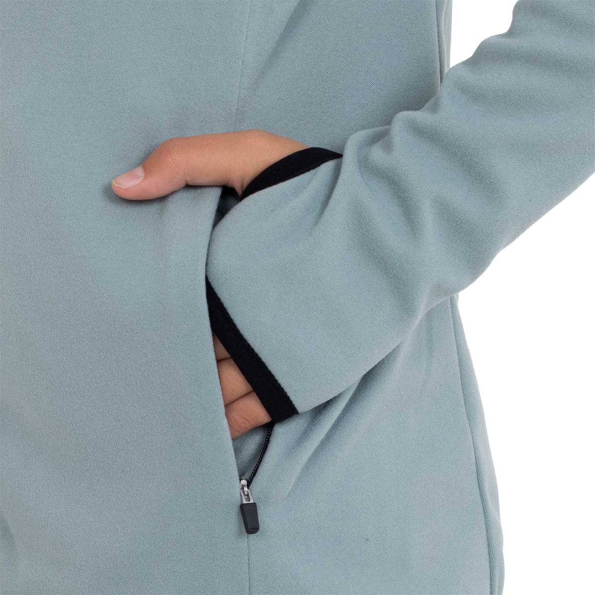 Kids' unisex fleece zip-up hoodie