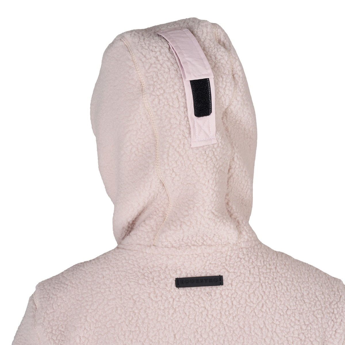 Kids' unisex teddy fleece hooded sweatshirt with zip