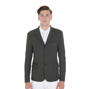 Men'S Competition Jacket With Side Zip Pocket Grey / XXL