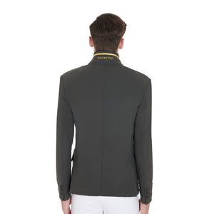Men'S Competition Jacket With Side Zip Pocket Grey / XXL