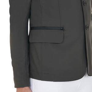 Men'S Competition Jacket With Side Zip Pocket Grey / XXL