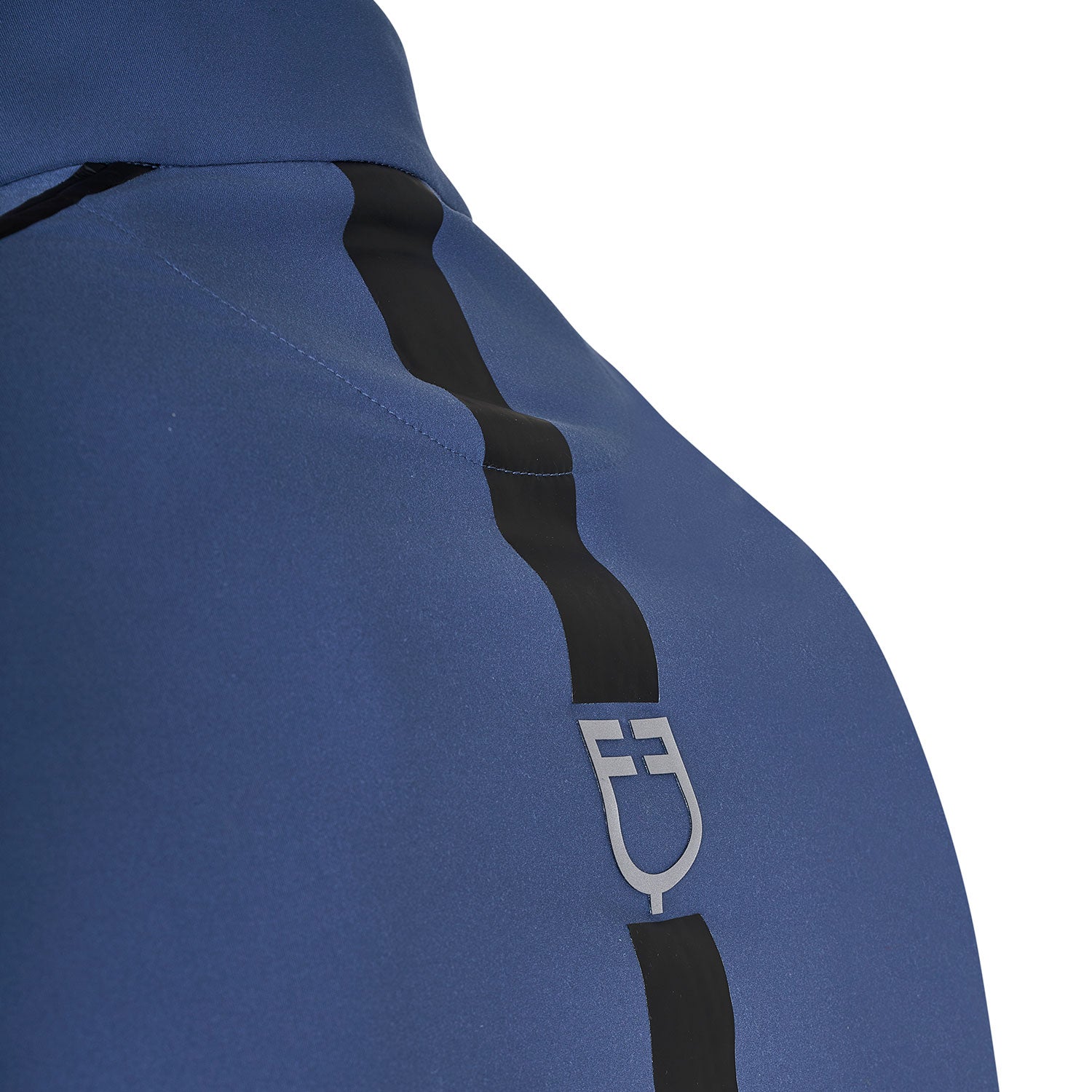 men's slim fit long sleeve training polo shirt
