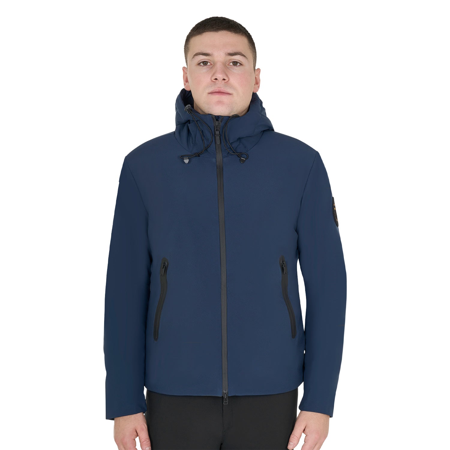 Men's waterproof and windproof jacket in nylon