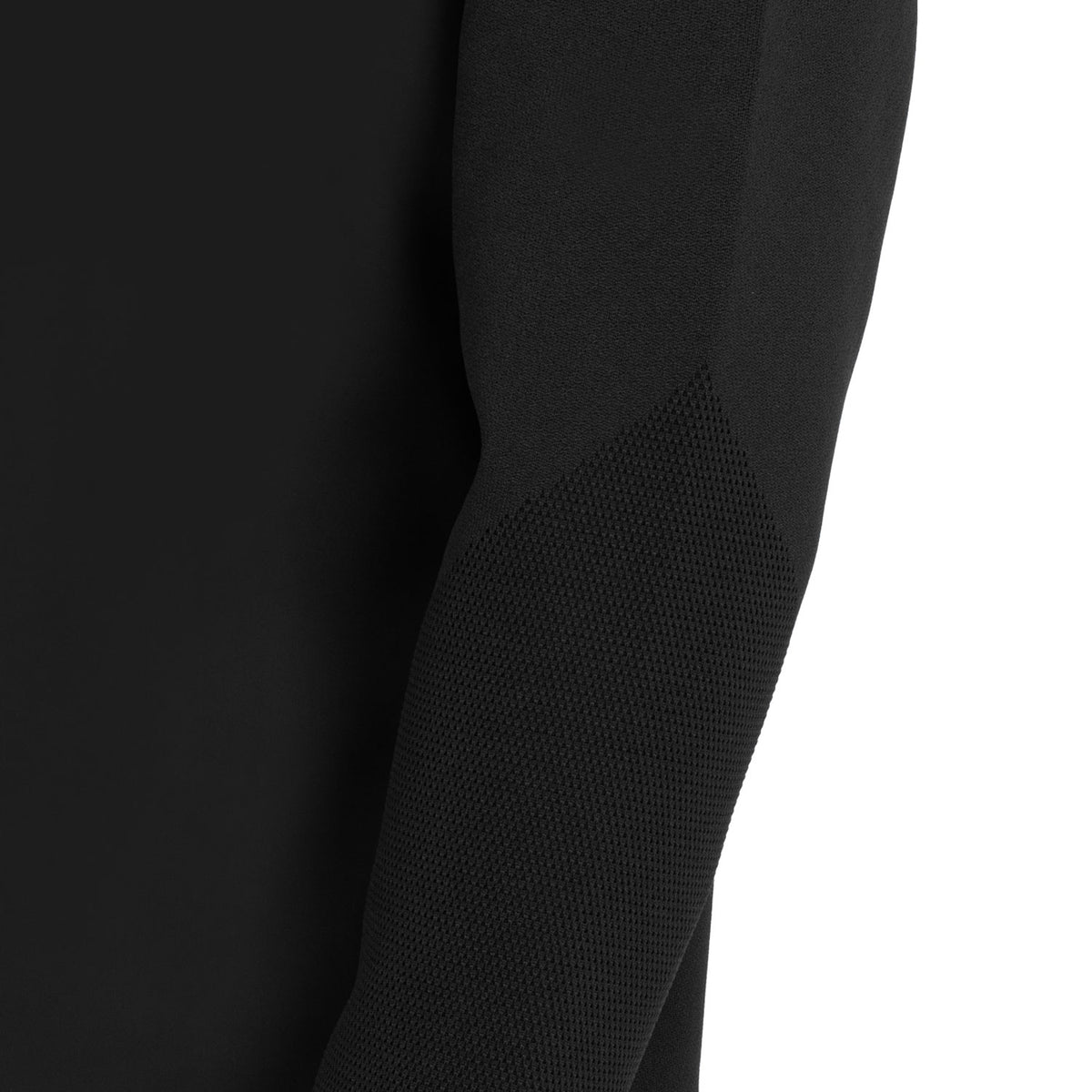 Men's technical crewneck sweatshirt with micro-mesh inserts