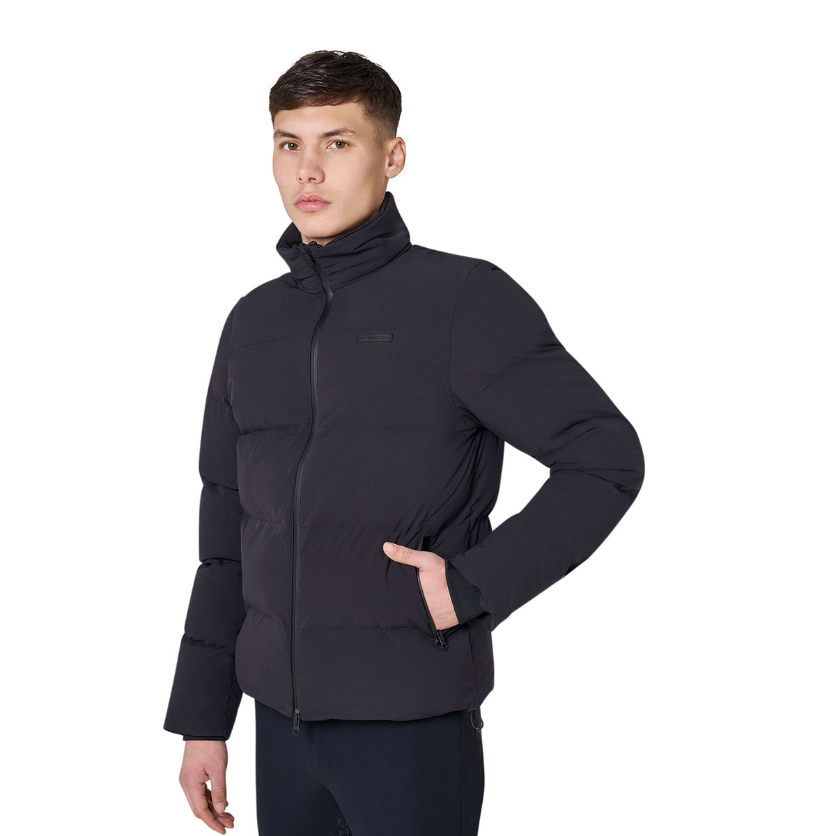 Men's high-neck down jacket