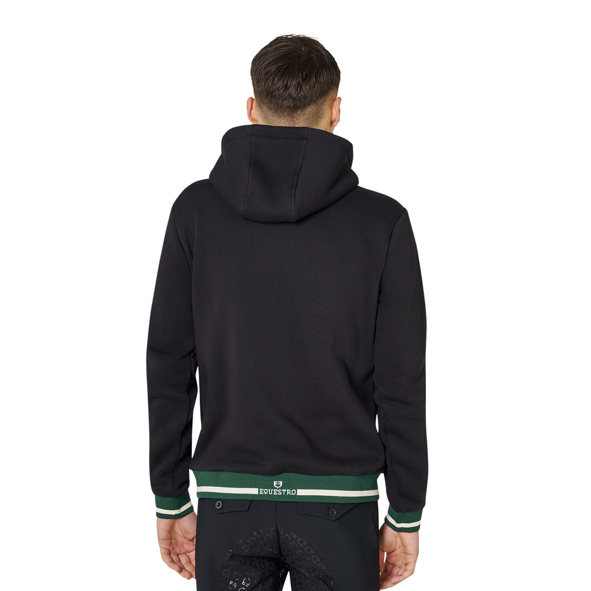 Men's hoodie with front zipper