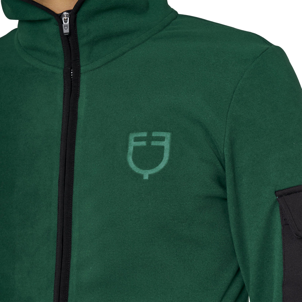 Men’s fleece zip-up hoodie