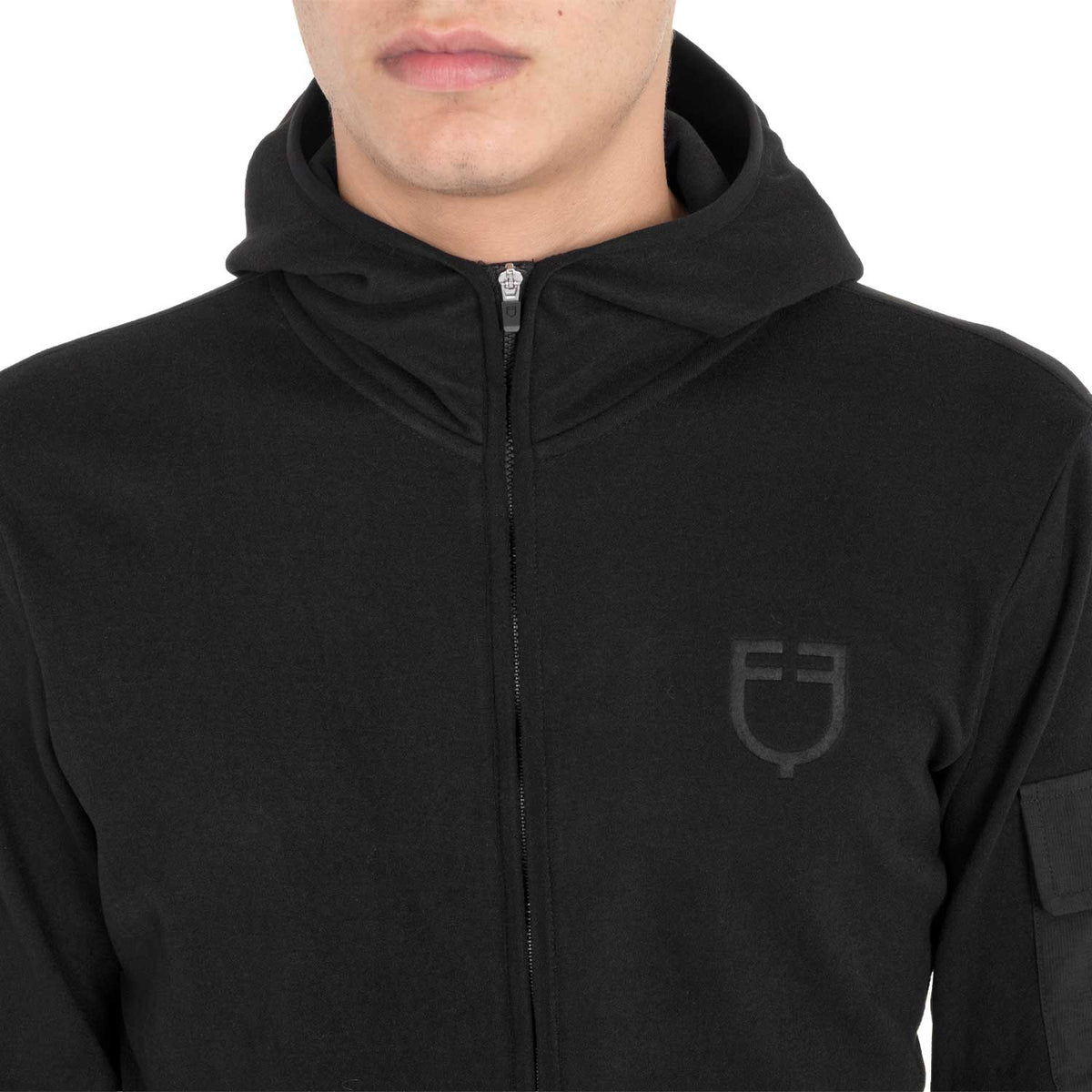 Men’s fleece zip-up hoodie