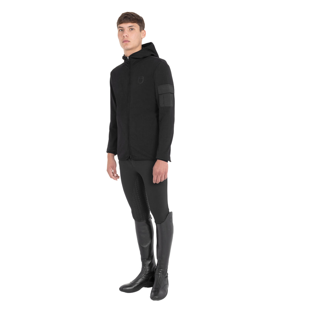 Men’s fleece zip-up hoodie