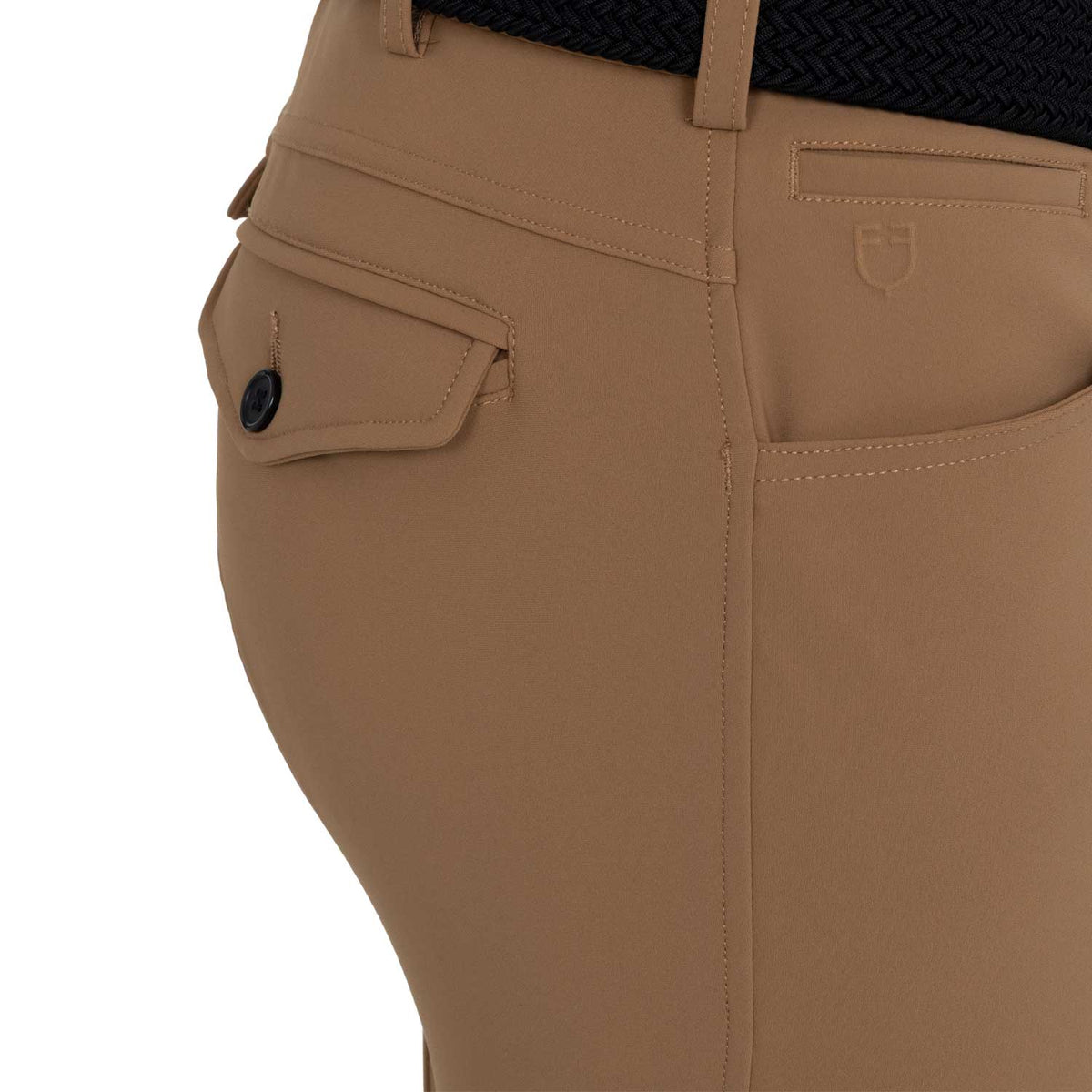 Men’s slim-fit knee grip breeches
