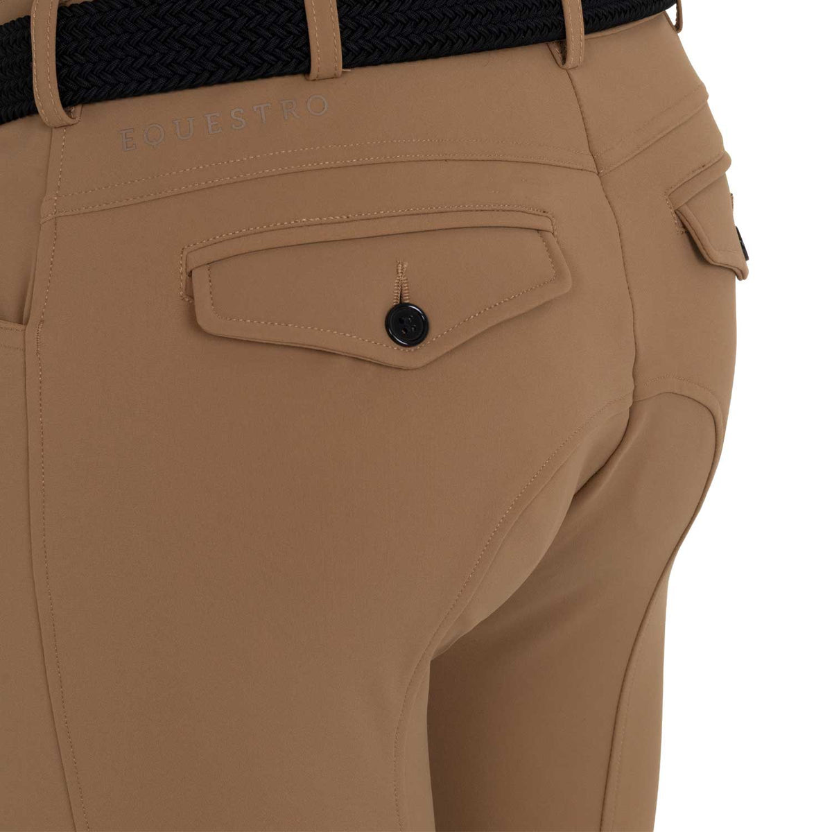Men’s slim-fit knee grip breeches