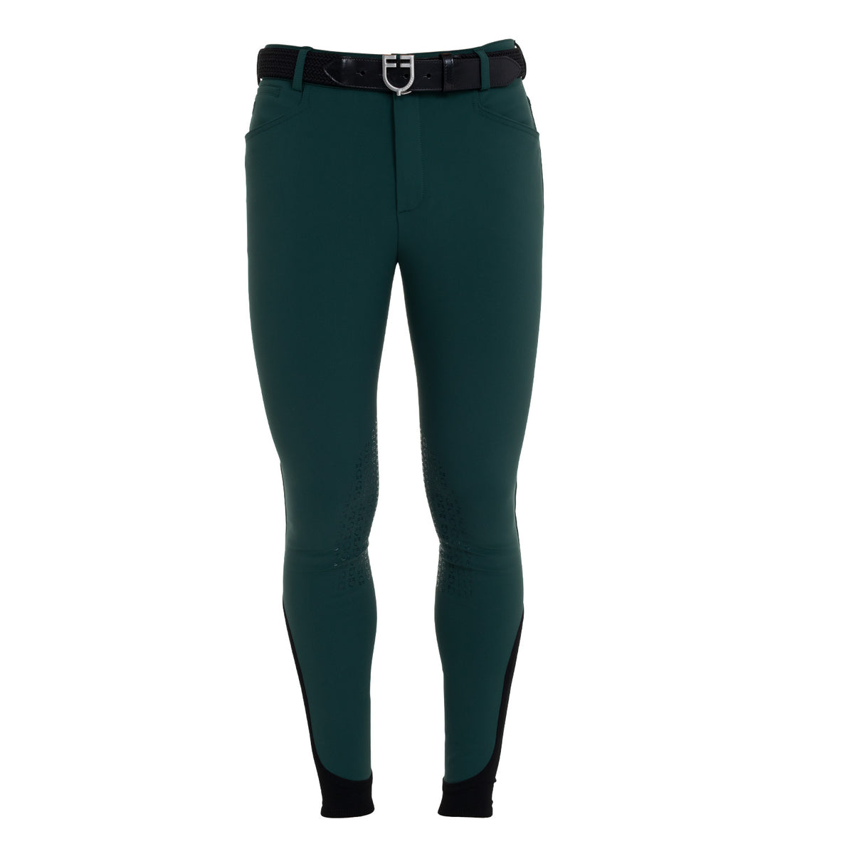Men’s slim-fit knee grip breeches