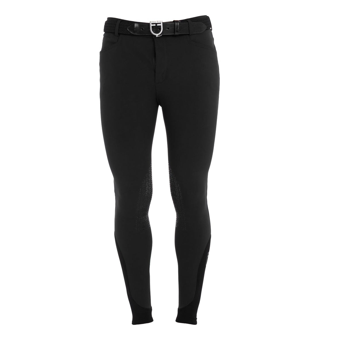 Men’s slim-fit knee grip breeches