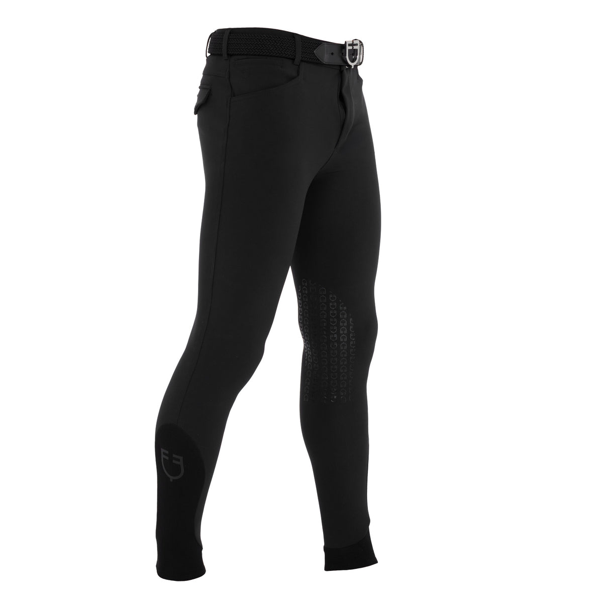 Men’s slim-fit knee grip breeches