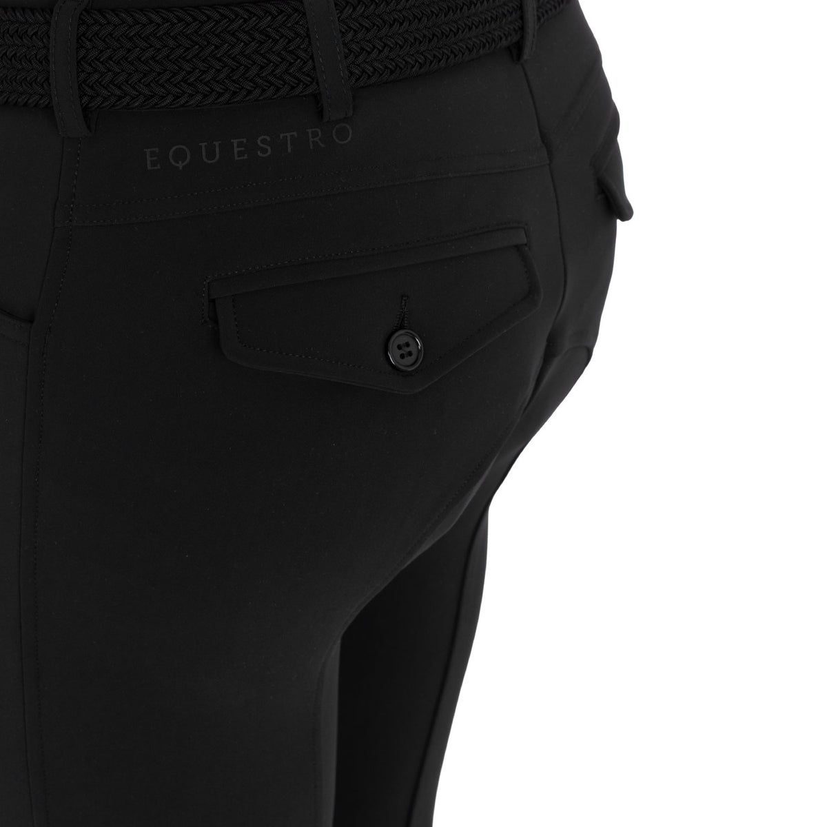Men’s slim-fit knee grip breeches