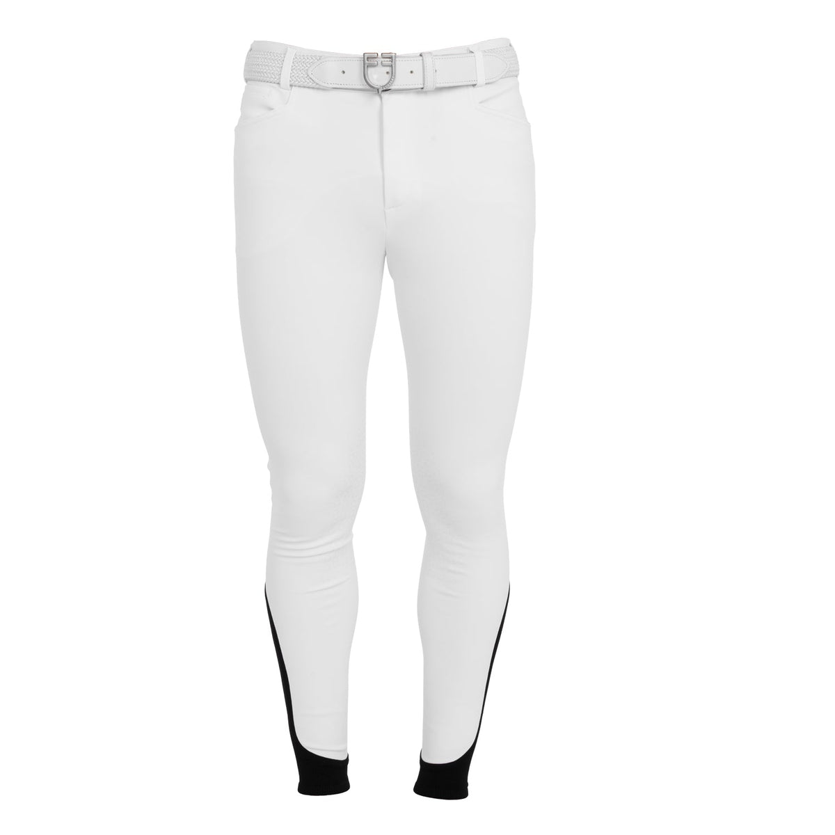 Men’s slim-fit knee grip breeches