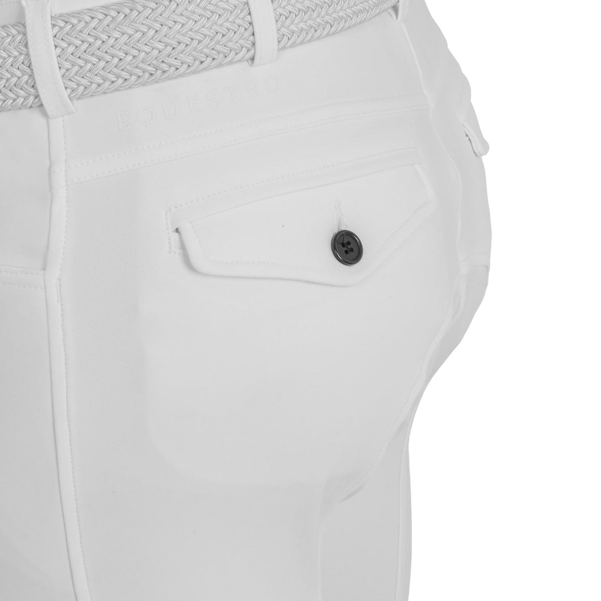 Men’s slim-fit knee grip breeches
