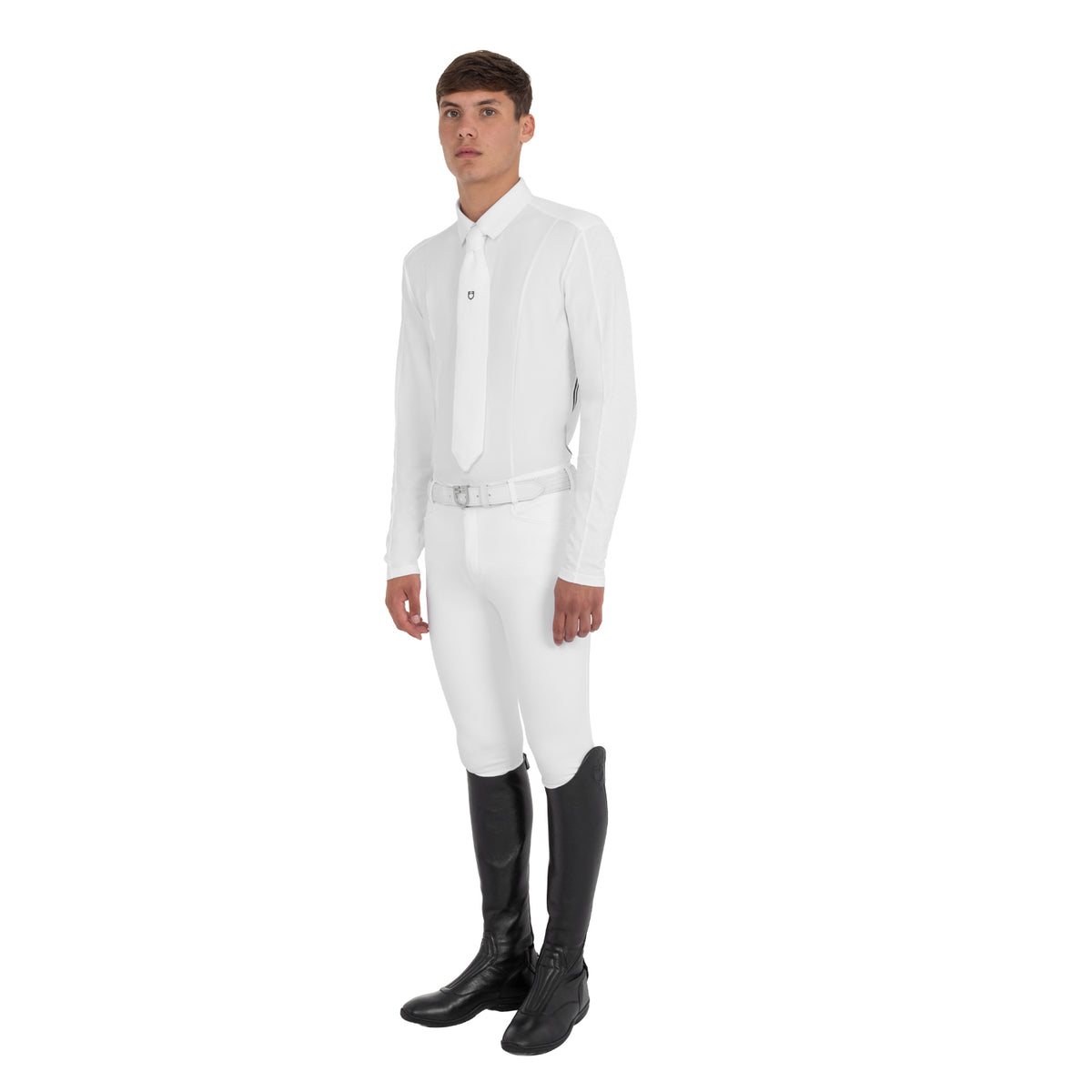 Men’s slim-fit knee grip breeches
