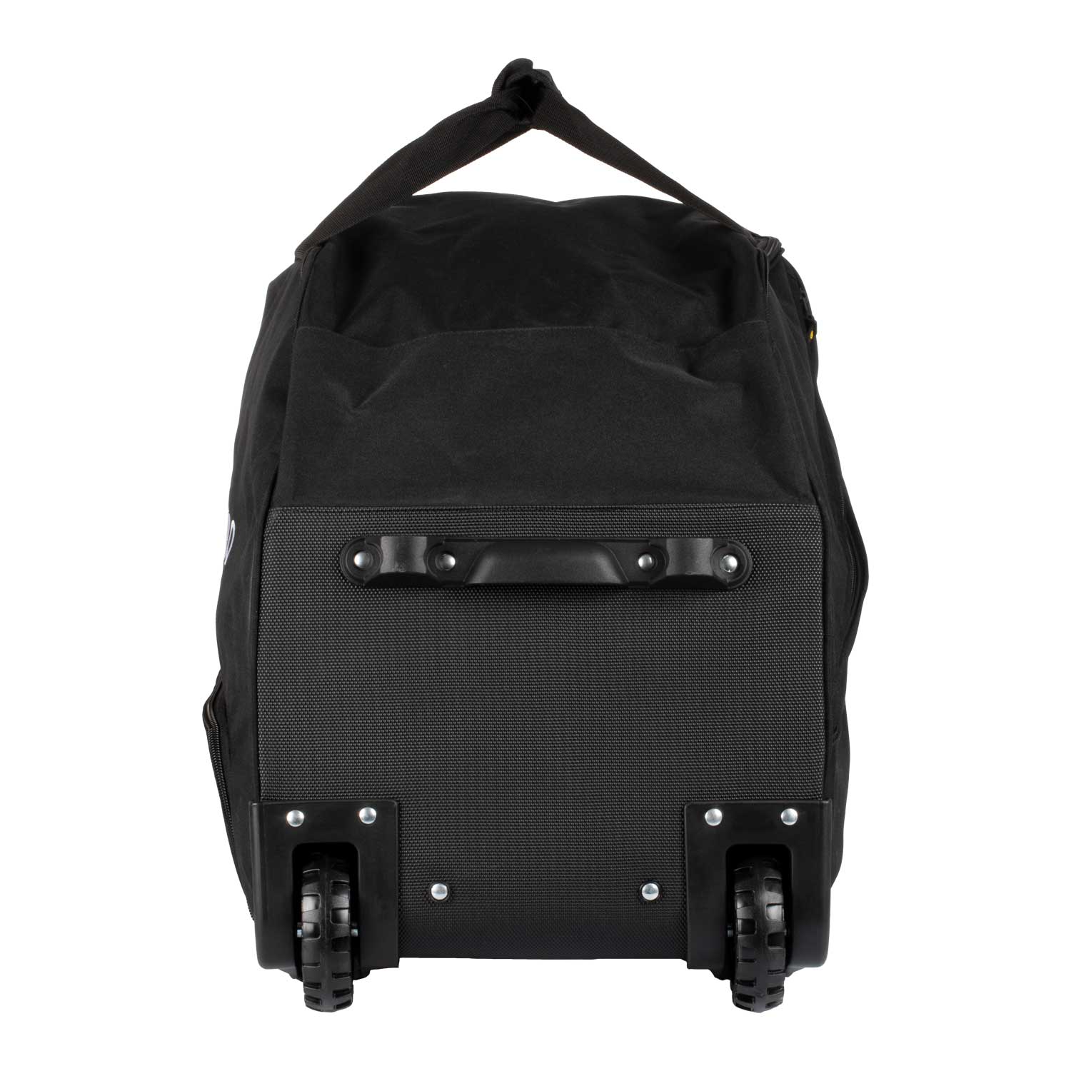 Trolley bag embroidered logo BLACK