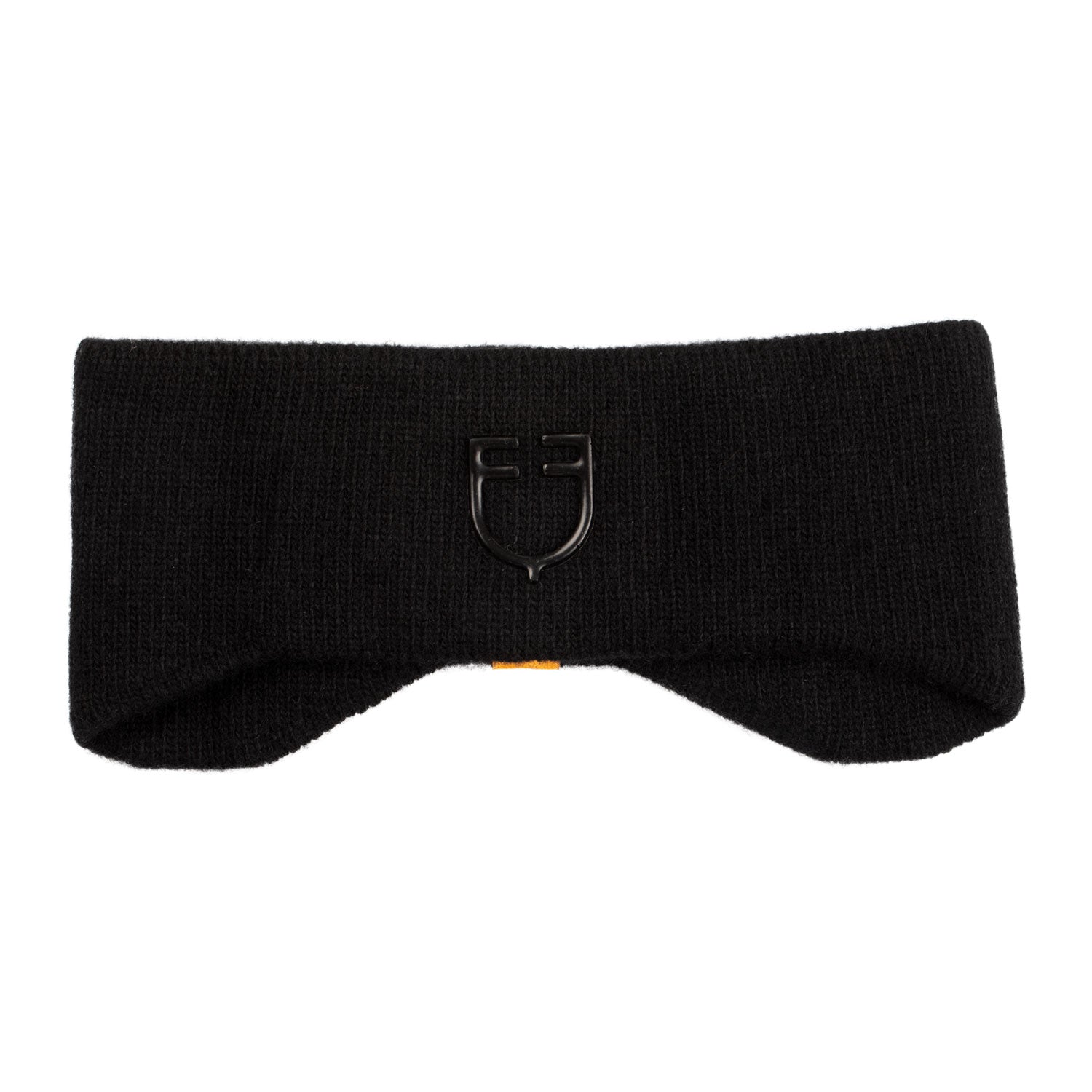 UNISEX RIBBED EARMUFFS BLACK