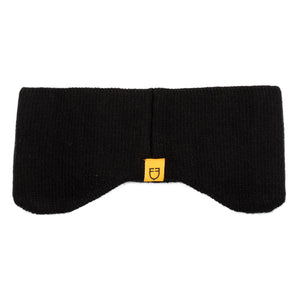 UNISEX RIBBED EARMUFFS BLACK