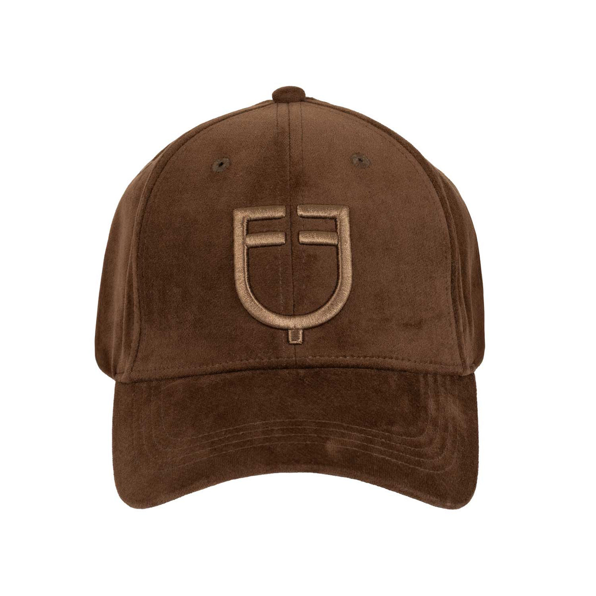 Unisex baseball cap in velvet-like fabric