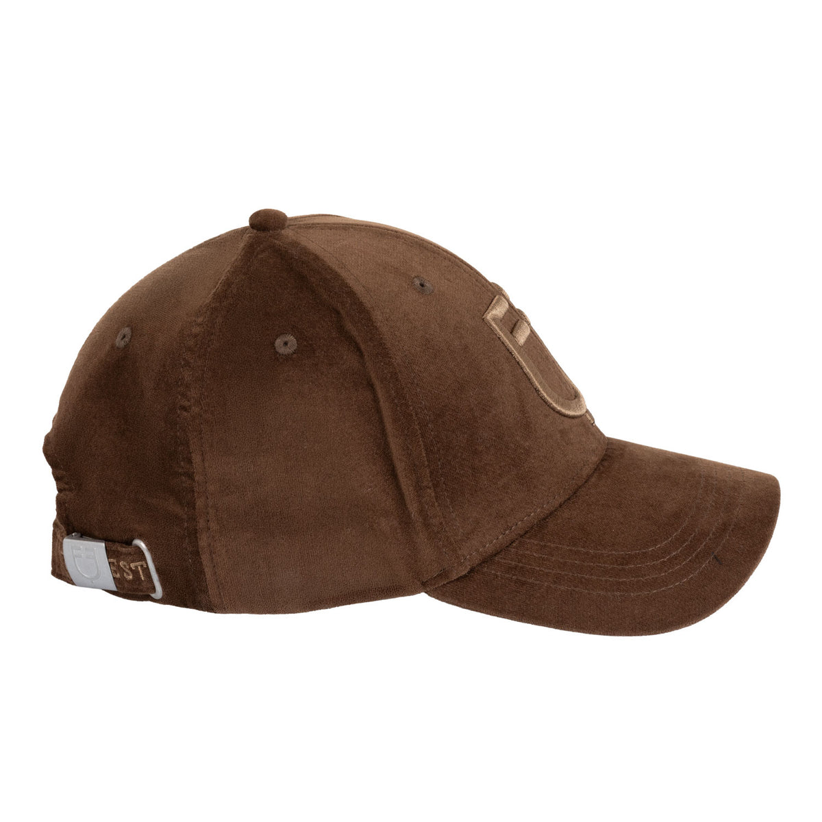 Unisex baseball cap in velvet-like fabric
